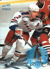 1997-98 Paramount Ice Blue #118 Brian Leetch